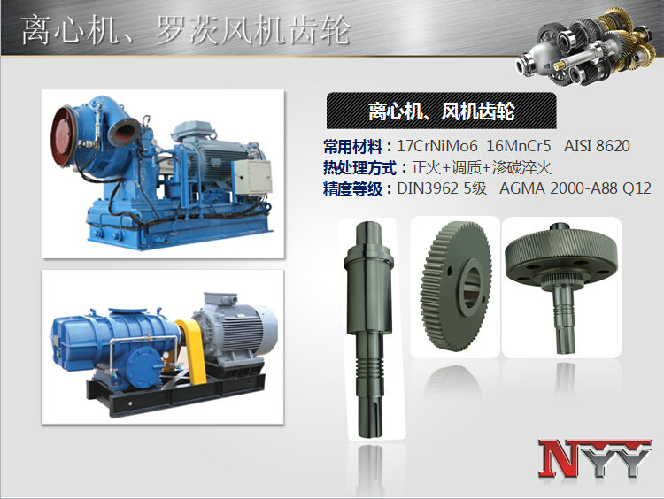 離心機(jī)、風(fēng)機(jī)齒輪